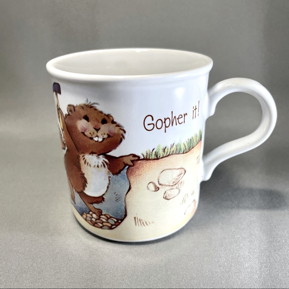 Vintage Mug Gopher Home Sweet Home American Greetings Designers Collection